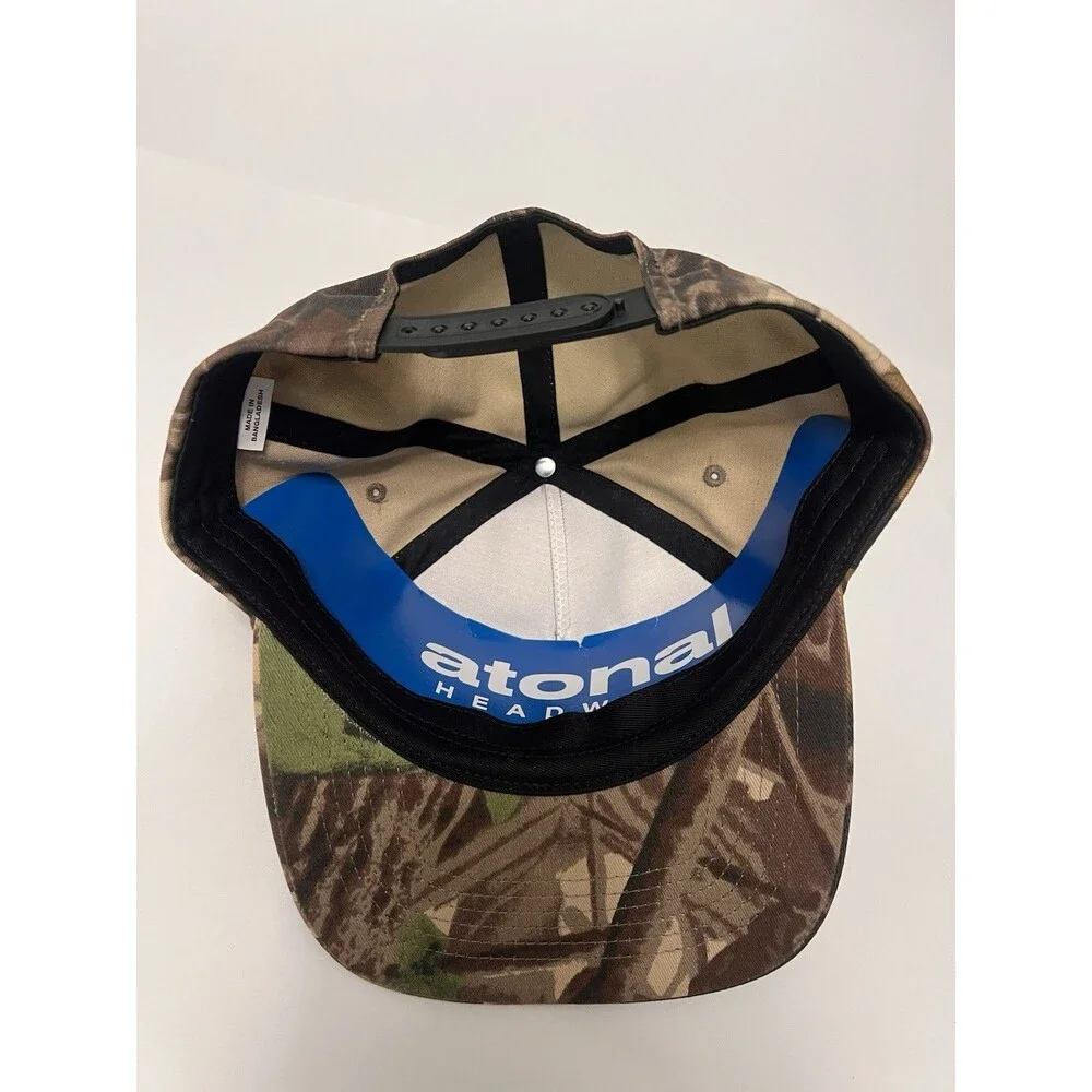 Remington Camo 5 Panel Hat Atonal A500P Cotton Cap Adjustable NWT
